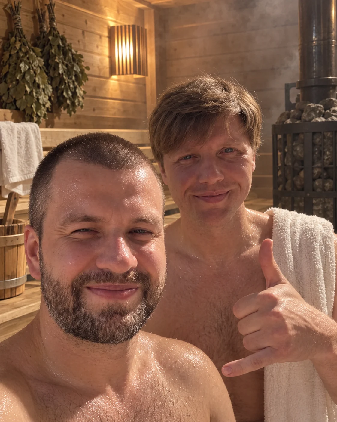 Денис Лялин и Борис Романов