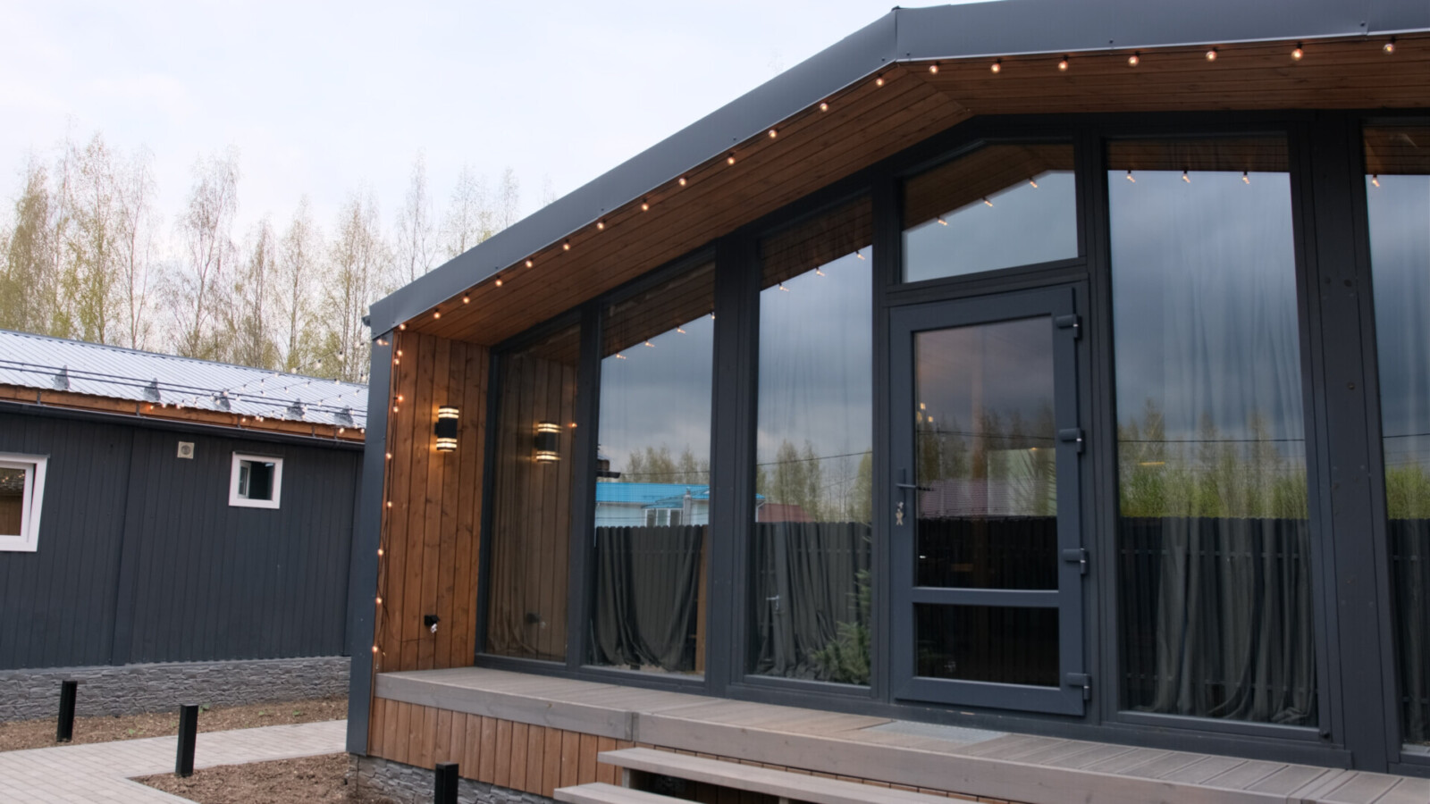 Экстерьер бани