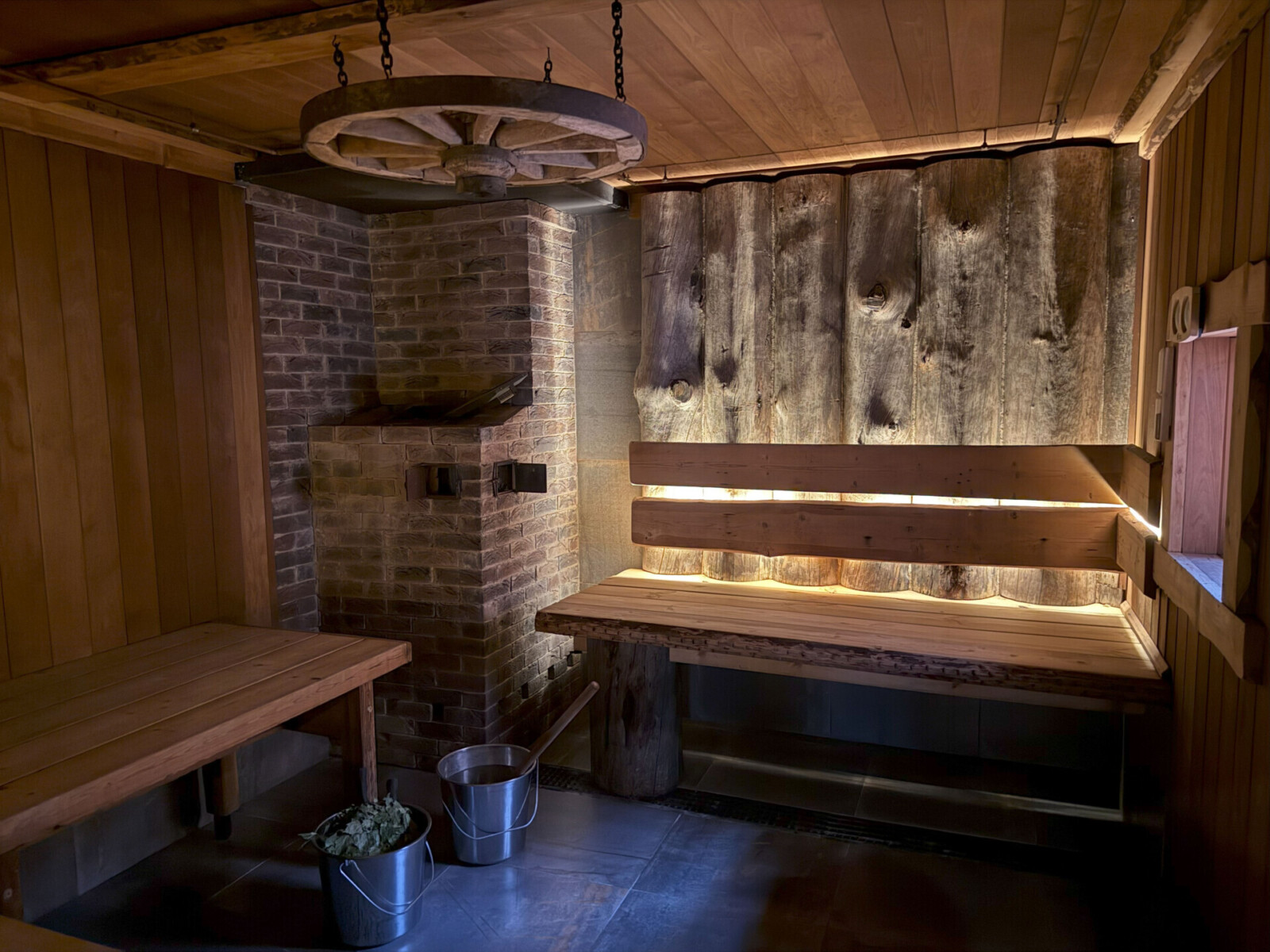 Парная с печью Тройка