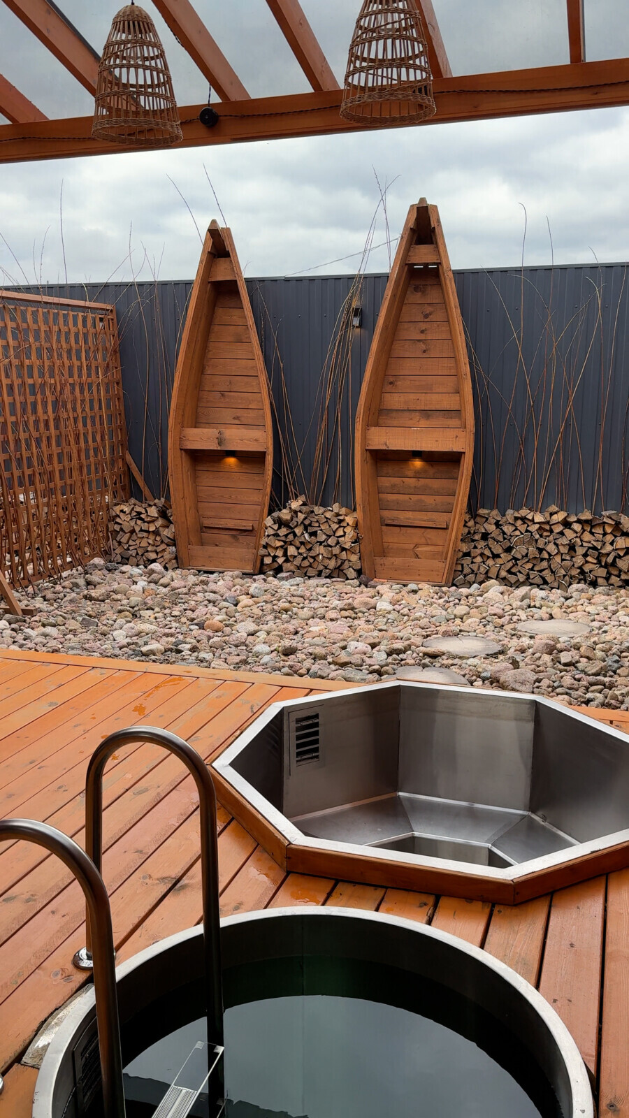 Терраса в сьюте Лодки Севера