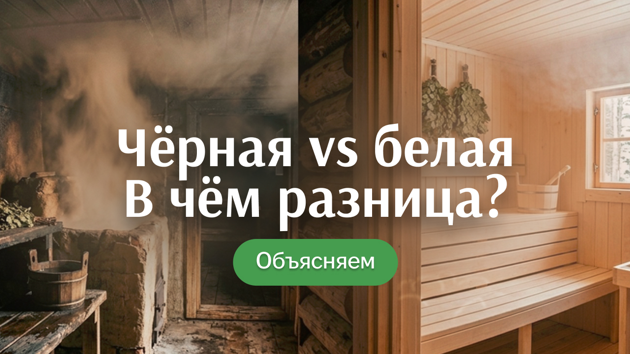Баня по-чёрному против современной: за что ценят чёрную баню