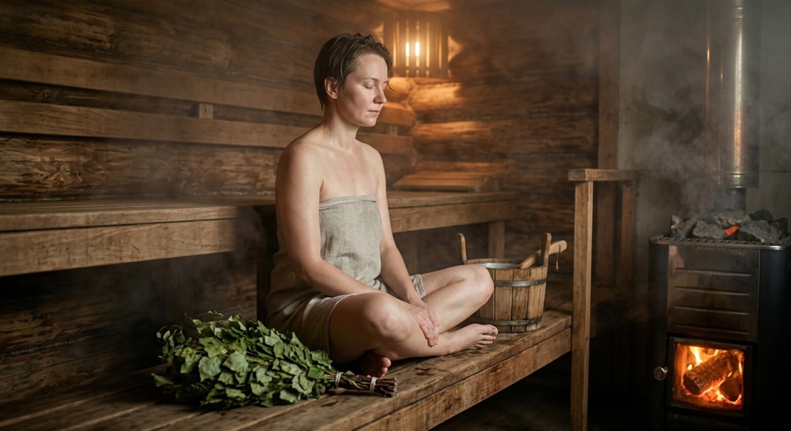 Опытные могут чаще посещать баню