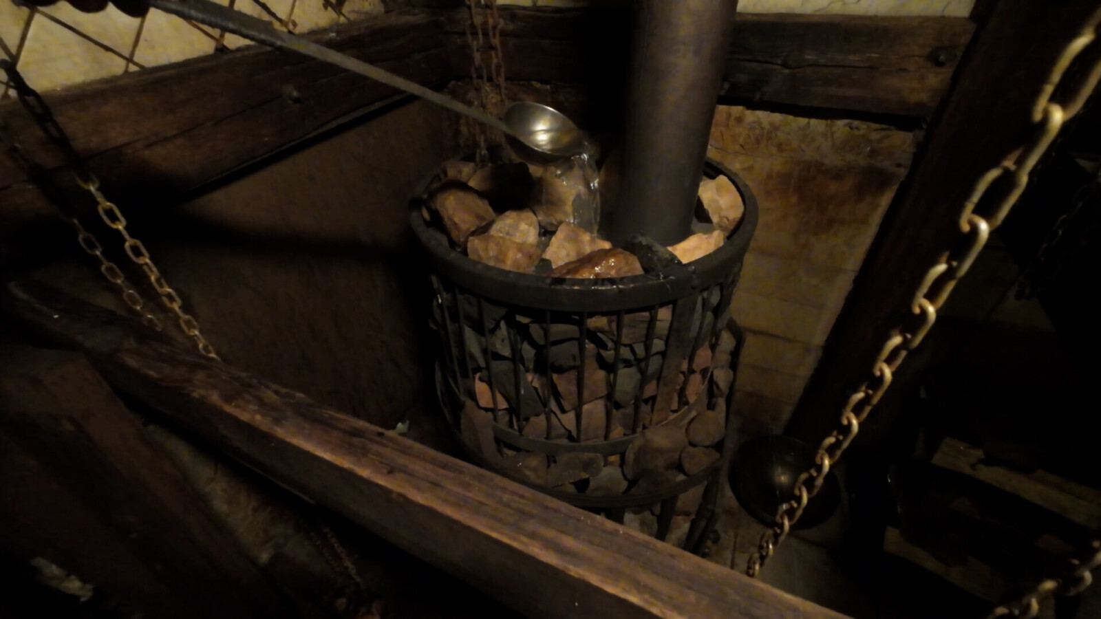 Печь в парной