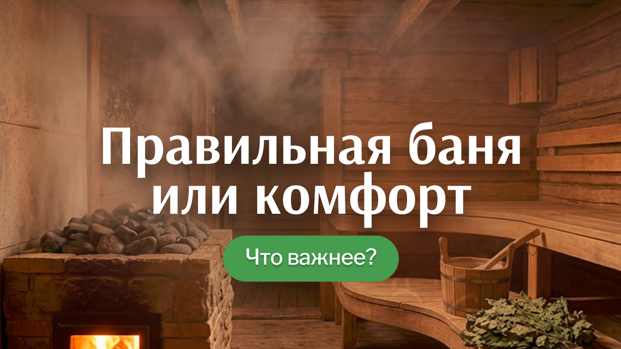 «Правильная баня» — миф, который пора выкинуть из головы