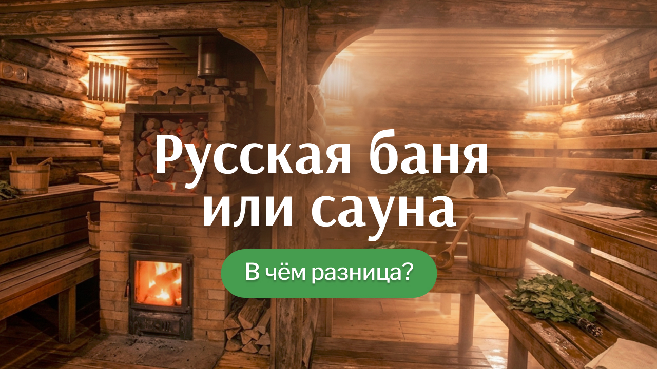 Русская баня или сауна: в чём реальная разница?