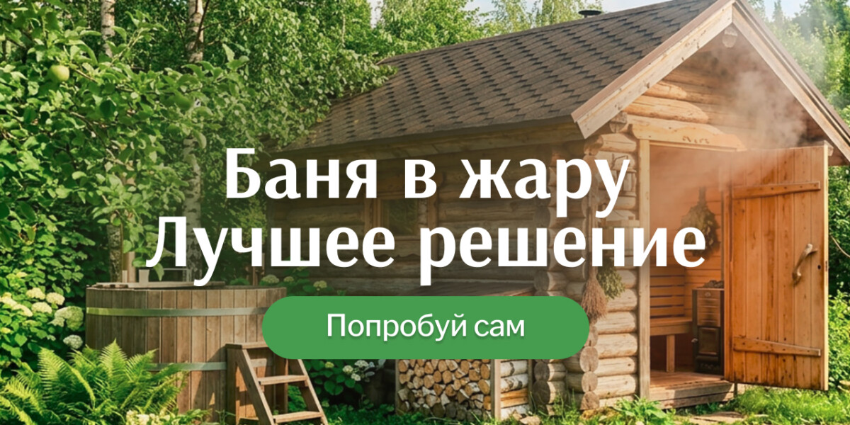 Баня летом: вот почему это отличная идея