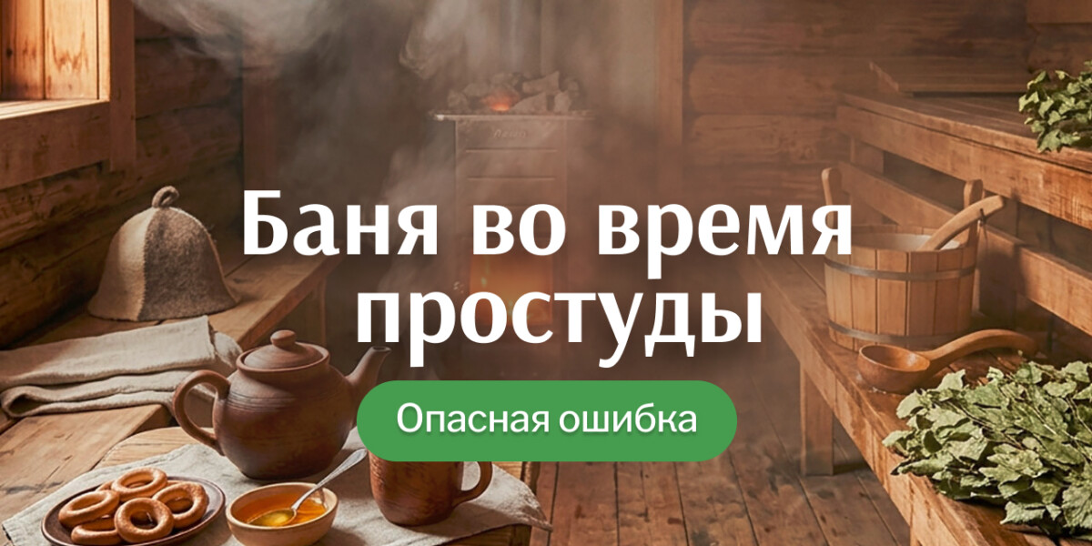 Можно ли ходить в баню при простуде?